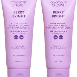 Sunscreen - SPF 50 PA++++ Niacinamide Sunscreen SPF 50 PA++++ | Blueberry, Water-Resistant, No White Cast-12