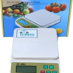 NIBBIN Digital 10kg x 1g Kitchen Scale Multi-purpose weight measuring Machine SF 400A Weighing Scale-picture-0