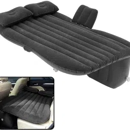 Polyester Car Mattress with Inflator,2 Pillow,Nozzle,Repair Patch Kit Car Inflatable Bed-36