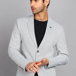 killer Men Striped Single Breasted Casual Blazer-picture-10
