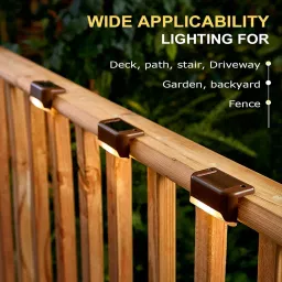 Solar Deck Lights Outdoor Night Lamp-28