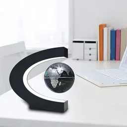 3" C Shape Magnetic Floating Globe Demonstration Bell-25