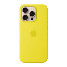 Apple Soft Silicone Back Cover Apple iPhone 16 Pro (MagSafe Charging Support, Star Fruit)-image-21