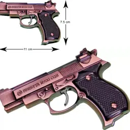 moody Amazing MINI SIZE Beretta Gun Shaped Pocket Size lighter | Refillable Gas System And Adjustable Flame Hi And Low System Pocket Lighter image 2