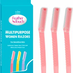 Feather Touch Multi Purpose Facial Razor For Instant & Painless Hair Removal, Women-3