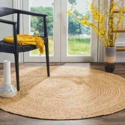 Beige Jute Carpet-8