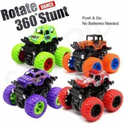 Monster Truck with Rubber Wheels for Kids - ALMONSTERC407-image-77