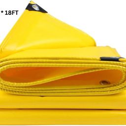 125 GSM 12 * 18FT Tarpaulin Tent Tent-For Truck body, Car, Bike, Grain Covers Tent - For Camping, Construction Sites, Transportation Covers, Temporary Shelters-image-28