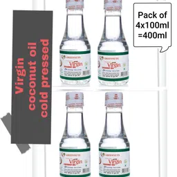 greennut Virgin Coconut Oil (Cold Pressed ) Pack of 4x100ml Hair Oil-picture-19