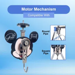 laksh casa Automation Kit,Automatic ghodiyu/Swing/zoola/Cradle Motor kit Adjustable Speed image 4
