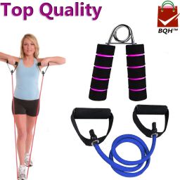 Greceful Hand Gripper & Resistance Tube for Stretching for Exercise Fitness Accessory Kit Kit-image-86
