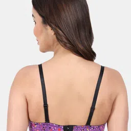 Amour Secret Polka Dot Printed Lightly Padded Medium Coverage Underwired No-Sag Bra image 5
