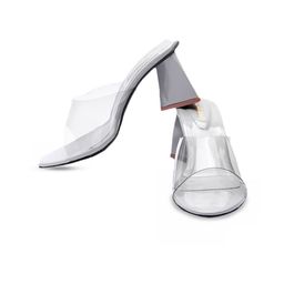 KIRAVI Open Toe Block Heels image 4