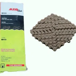 Cycle Chain Gear Bicycle 7 Speed 116 Links MTB 454 | Bicycle Brake Disk-image-59