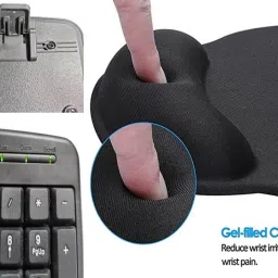 ANJO USB Keyboard-LED Mouse-Wrist Support Pad-2.0 Hub-Cleaner-OTG C&Micro-Ext Cable Combo Set image 3