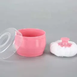 Premium Powder Puff with Conatiner for Baby-image-37