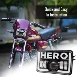 LED Daytime Running Light for Hero, Honda Splendor, Splendor Plus, Splendor Pro-24