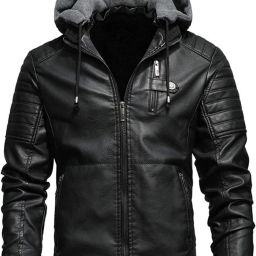 Men Solid Biker/Riding Jacket-image-19