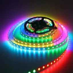 100 LEDs 10 m Multicolor Color Changing, Flickering, Steady String Rice Lights-image-1
