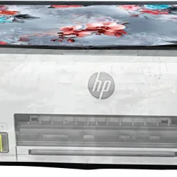 LoomStar for HP Smart Tank 580 All-in-one WiFi Colour Blue Flower Printer Cover-4
