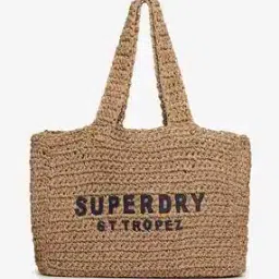 City Raffia Tote Bag-image-62