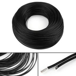 2 Meter UL1007 20AWG PVC Electronic Wire (Black)-11