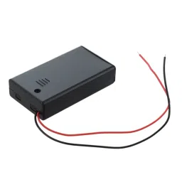 3 x 1.5V AAA battery holder with cover and On/Off Switch-30