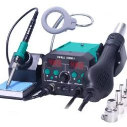 YIHUA 938BD-II (Hot Air Gun Handle With Soldering Iron with Magnifier)-51