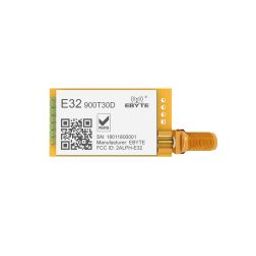 EBYTE E32-900T30D SEMTECH’s LoRa solution Wireless Serial Port Transmitter LoRa Modulation 30dBm 868/915MHz 1W CDEBYTE Antenna DIP 8km-18