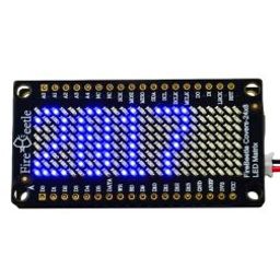 DFRobot 24×8 LED Matrix (Blue) – FireBeetle Covers-image-79