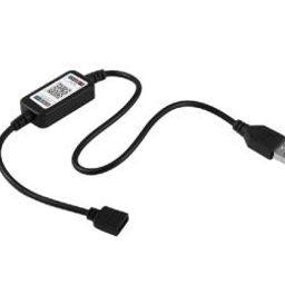Black 4PIN LED Strip Mini Bluetooth Controller 5- 24V-21
