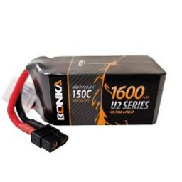 Bonka 22.2V 1600mAh 150C 6S FPV U2 Series Lithium Polymer Battery Pack-2
