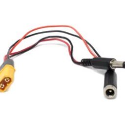 SafeConnect XT-60 Male Connector to DC Jack Male/Female Pair Connector Battery Adapter Cable-15