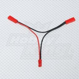 SafeConnect JST Harness for 2 Packs in Series Battery Adapter Cable (2M-1F)-23