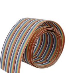 24AWG Pure Copper 40pin Dupont Wire Flexible Rainbow Color Flat Ribbon Cable – 1 Meter-19
