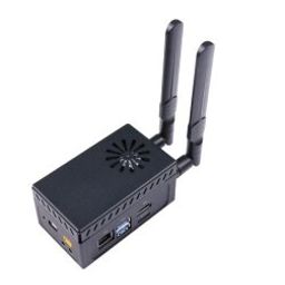 A203 Mini PC with Jetson Xavier NX 8GB module, 128GB SSD, 2xUSB 3, RS232, WiFi/BLE, Aluminum case, Pre-installed JetPack 5.0.2-42
