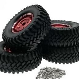 100mm Wheels with Plastic Rim – 2 Pcs.-47