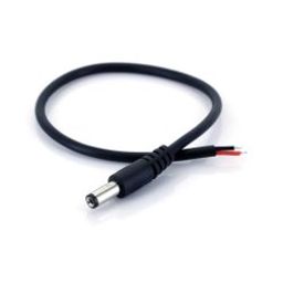 5mm DC Jack Male Connector with Wire-48