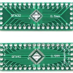 QFN32 QFN40 SMD to DIP Adapter PCB Board-56