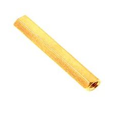 M3 X 35mm Female to Female Brass Hex Threaded Pillar Standoff Spacer- 12 Pcs.-38