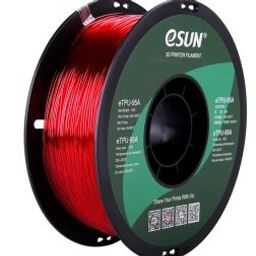 eSUN eTPU-95A-Transparent Red-1kg/spool-image-35
