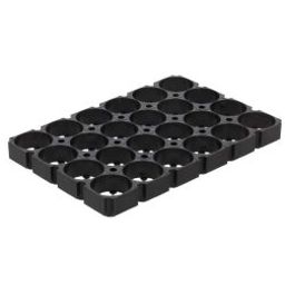 4 X 6 18650 Battery, Holder with 18.5MM, Bore Diameter-15