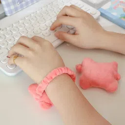 SHOPONIL Keyboard Wrist Rest, Mouse Pad with Wrist Support, Desk Wrist Pad Plush and Cotton Mouse, Keyboard Wrist Rest image 3
