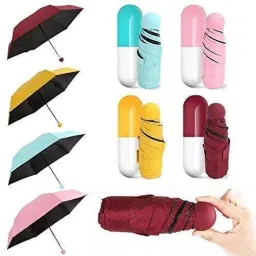 FRESTYQUE Mini Capsule Umbrella – Compact, Windproof, UV, Travel Use Umbrella-5