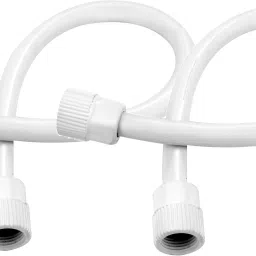 18"Inch PTMT Connection Pipe(Wh) In Pack of - 2 Suitable For Multi Purpose Heavy Duty Connection Flexible Geyser Connection Hose Pipe-image-62