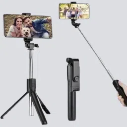 SANNO WORLD Bluetooth Selfie Stick with Wireless Remote And Extended Tripod Stand Bluetooth Selfie Stick-image-85