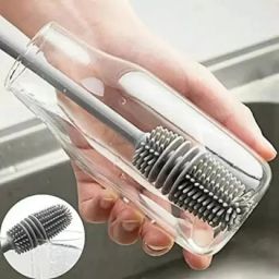Bottle Mug Brush, Glassware Cleaning , Long Handle Silicone Bottle Cleaner Brush-image-76