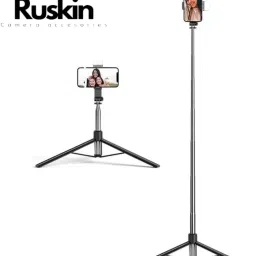 Ruskin Y17 Selfie Stick Tripod Flash included expandable features with Bluetooth remote Tripod, Monopod Kit, Tripod Kit-35