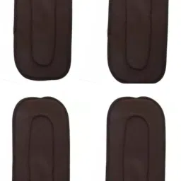 Baby Washable Reusable 5 Layers Black Insert Pad for Baby Diaper Pack of 4-31