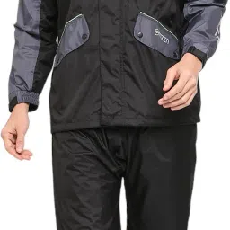 Solid Men Raincoat-image-11